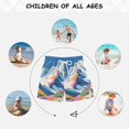 thumbnail image 6 of FORMRS Boys Swim Trunks Quick Dry Mesh Liner Boardshorts Sizes XS-XL, Abstract Snow Mountain, 6 of 7