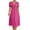 Hot Pink, variant on Sngxgn Women's Classic Long Sleeve V Neck Sheath Casual Party Dress(Green,M)