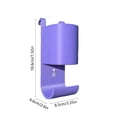 thumbnail image 3 of Tennis Water Bottle Rack | Outdoor Towel Storage Organizer | Durable Plastic Construction, Easy Install, Space-Saving Design | Multicolor | 7.32x3.34x2.59 in, 3 of 6