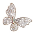 thumbnail image 4 of Exquisite Butterflies Hairpin Ornament Women Fashion Rhinestone Hair Clip, 4 of 7