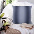 thumbnail image 3 of Navy Blue Ombre 24x24 Pillow Covers Set of 2, Farmhouse Blue Gradient Modern Art Throw Pillow Covers Decorative Couch Cushion Case, Microfiber Square Pillowcases for Bedroom Car Living Room, 3 of 7