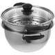 thumbnail image 1 of Stainless Steel Steamer Milk Pan for Home Kitchen 1Pcs Soup Pot, 1 of 4