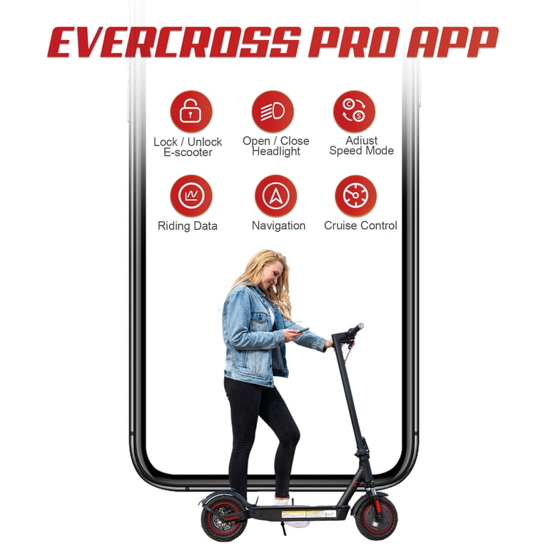 EVERCROSS Electric Scooter for Adults, 500W Motor up to 19 MPH