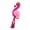 A, variant on Plush Flamingos Chewing Cotton Rope Toy with Squeaking Sound for Small to Large Breeds Teething Indoor Engagement Toy