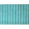 thumbnail image 1 of Ahgly Company Indoor Rectangle Abstract Light Blue Contemporary Area Rugs, 2' x 4', 1 of 4