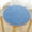 Blue, variant on PPLoney Solid Wood Round Stool with Thick Cushion for Comfort - Ergonomic Flock Seat Pillow for Home or Office - 15.75in, Multiple Colors Available