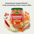 thumbnail image 3 of Kuhne Kimchi-Style Sauerkraut, Spicy, Tangy and Crunchy, Asian-Fusion Kimchi Perfect for Sandwiches and Side Dishes, 14.1oz Jar, 3 of 6