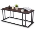 thumbnail image 1 of Gymax Table d'Appoint Café Cocktail Accent Bout de Canapé Salon Essentiels Mobilier, 1 of 10