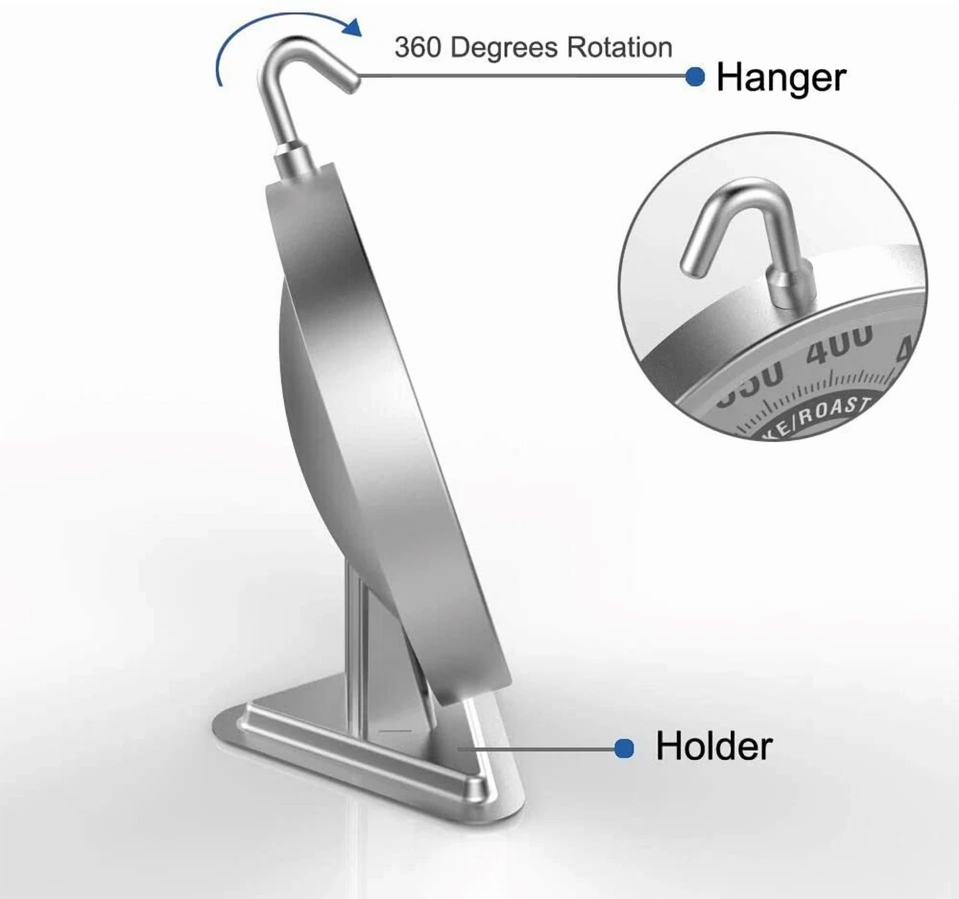 CRESTIN- 3 Oven Thermometer Nsf Accurately Rotary Hook/Stand Up For Kitchen Food Cooking