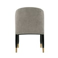 thumbnail image 4 of Manhattan Comfort Ola Dining Chair with Solid Wood Frame in Stone  - Set of 2, 4 of 7