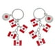 thumbnail image 3 of KAKOWELY llaveros de hoja de arce, souvenirs para fiestas del Día de Canadá, con un diseño creativo, ideales para bolsos, carteras, mochilas y decoración, ideales para uso diario., 3 of 4