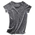 thumbnail image 1 of Ronda de Cuello Activo de Melange el camiseto Yoga Tees L, 1 of 7