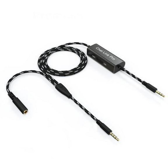 HD60 S  Chat Link Pro Cable Compatible with Elgato HD60, HD60 X, HD60 S, HD60 S , 4K 60 S  Capture Card, Chat Link Pro Audio Adapter with in-line Isolator for Nintendo Switch, Xbox One, PS5 (Black)
