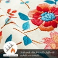 thumbnail image 5 of Ultrug Floral Area Rug Soft Non Slip Vintage Rugs for Living Room Bedroom Home Deocr Flower Carpet,9'x12',Beige, 5 of 7