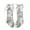 Grey, variant on lnmuld Kids Socks Baby Girls Knee-High Stockings Soft Toddler Mid-Calf Socks with Secure Fit for Everyday Comfort and Gentle Care Size:5-7 Years