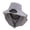 Light Gray, variant on Kcolen Sun Hat for Women Travel Solar Powered Fan Bucket Hat with UPF50 Sun for Outdoor Sports and Summer Activities