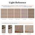 thumbnail image 6 of PureCozy 3'x8' Runner Rugs for Hallway Entrance Bedroom Entryway Kitchen Office Non Slip Washable Modern Geometric Contemporary Plaid Beige Runner Rugs, Beige, 6 of 6