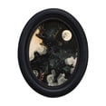 thumbnail image 2 of Picture Frame Oval Solid Wood Photo Holder Vintage Style Desktop Wall Decor for Living Room Bedroom and Home Ornament, 2 of 8