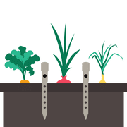 DEEP DRIP 8 Watering Stake - Tan