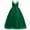 Green, variant on IBTOM CASTLE Little Big Girls Flower Tulle Dress Princess Pageant Birthday Party Wedding Formal Floor Length Long Dance Evening Maxi Gown 13-14 Years Royal Blue