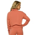 thumbnail image 2 of Felina Womens Lassen Terry Sweatshirt;X-Large, 2 of 2