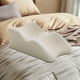 thumbnail image 1 of Almohada para piernas y rodillas, cojín de apoyo para piernas, ergonómico, liviano, suministros portátiles, almohada de espuma viscoelástica, almohada beige, 1 of 8