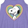 thumbnail image 2 of Peanuts - Snoopy Heart - Youth Girls A-line Dress, 2 of 5