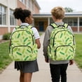 thumbnail image 2 of Jeiento Green Pickles 17 Inch Backpack Set 4-Piece Lunch Bag Pencil Case Water Bottle Holder Lightweight Large Capacity School Bookbag for Kids Boys Girls, 2 of 7
