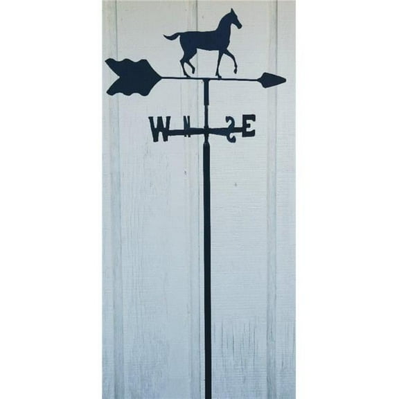 The Lazy Scroll  Horse Garden Mount Weathervane