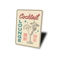 thumbnail image 4 of Retro Cocktail Bar Novelty Decor, Metal Wall Sign - 10x14 Inches, 4 of 4