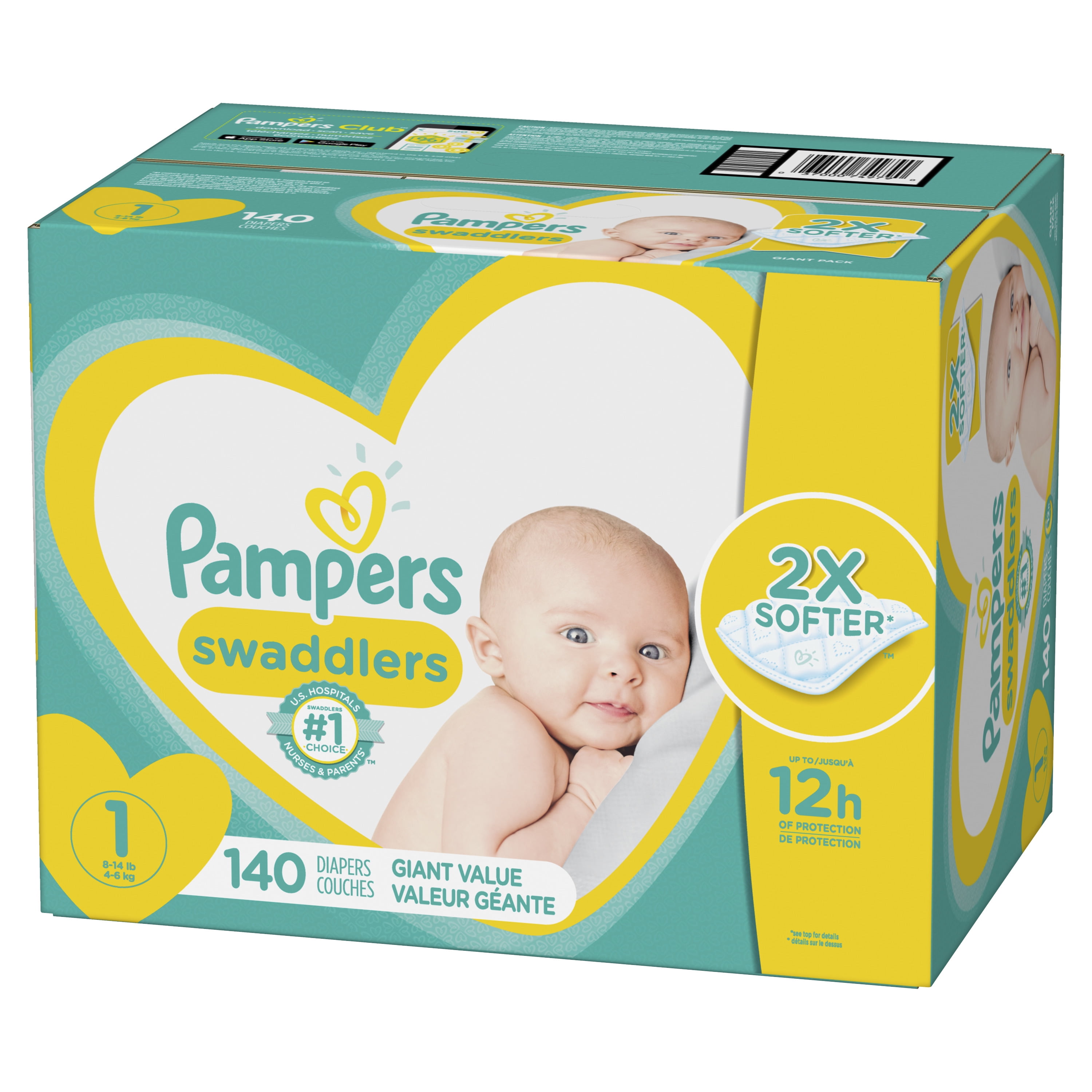Price for a pack of diapers deals