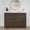 Brownish-red-6, variant on ExpanseEcho 47.2" Modern Fluted 6-Drawer Chest of Drawers