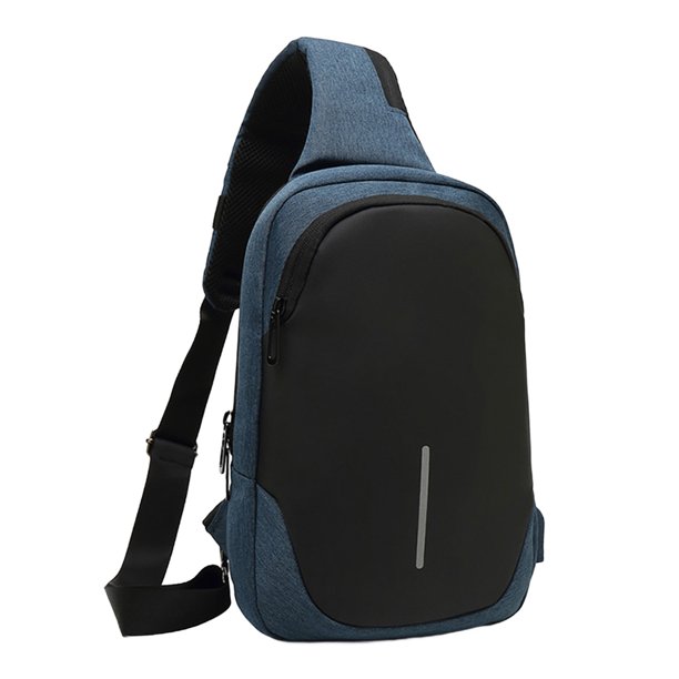 Mochila con honda, bandolera, bolso de senderismo, bolso de pecho impermeable ligero informal para todo fósforo