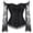 Black, variant on Blue Corset Tops for Women with Sleeves Bustier Princess Lace Floral Costumes Renaissance Cosplay Halloween L