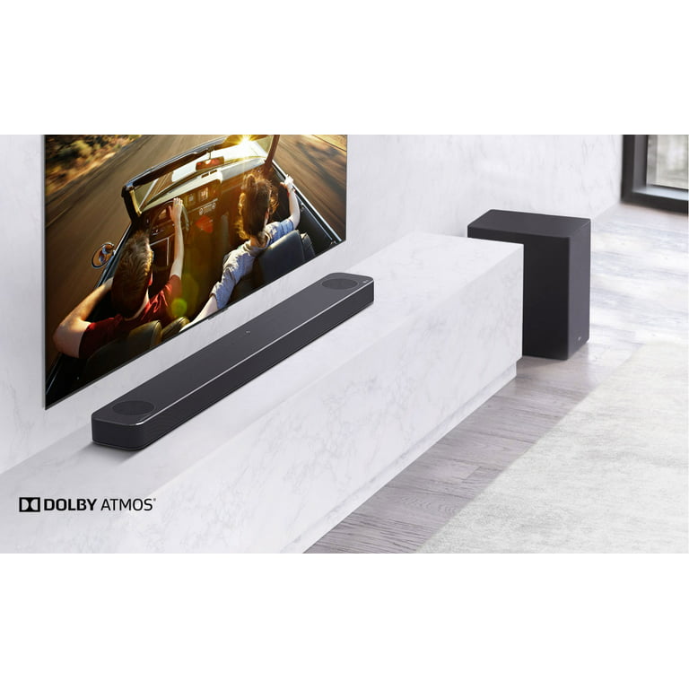 LG 3.1.2 Channel High Res Audio Soundbar with Dolby Atmos® and Goolge  Assitant Built-In - SN8YG 