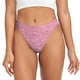 thumbnail image 1 of Balery Glitter Tangas de Algodón para Mujer con Estampado – Ropa Interior Sexy, Transpirable, G-string-Small, 1 of 1