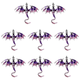 thumbnail image 1 of Broche de dragón volador Broche de dragón esmaltado exquisito para abrigo de traje (púrpura), 1 of 6