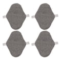 thumbnail image 1 of Almohadillas menstruales reutilizables, almohadillas femeninas lavables de grafeno gris, alta absorción de agua, seguras para el período menstrual para mujeres ANGGREK  CA1411, 1 of 8