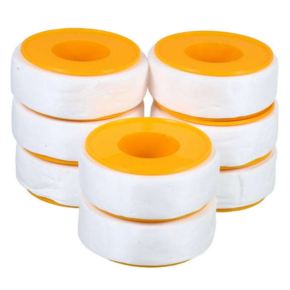 Raindrops 8 Rolls Waterproof Sealant Tape Thickened Adhesive Tape For Hose Sealing Leak Repair And Plumbing Ideal For Outdoor Use Multi Material Applications