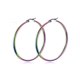 thumbnail image 3 of Pendientes de acero inoxidable Joyería de moda de buena calidad Pendientes de aro gruesos chapados en oro 316L Pendientes de acero inoxidable Sincero Hogar, 3 of 6