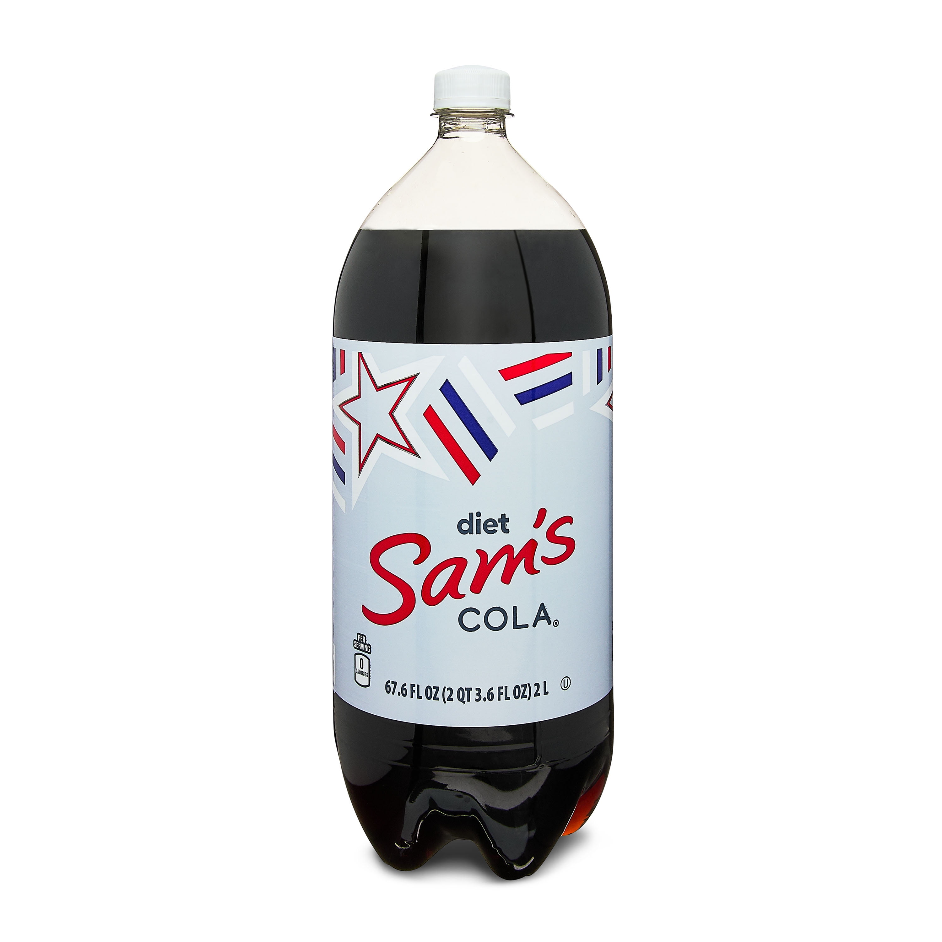 (6 pack) Sam's Cola Diet Soda, 2 Liter Bottle