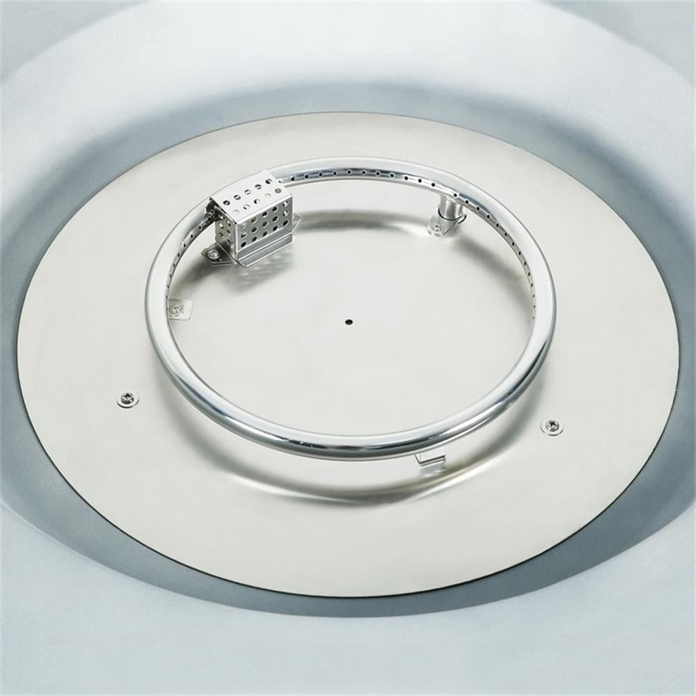 Teva Furniture Tuscon GRC Firepit with Stainless Steel Burner