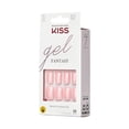thumbnail image 2 of KISS Gel Fantasy Ready-To-Wear Fake Nails, Short, Square - After Last Night, Smudge Proof, Waterproof, No Dry Time, Durable, Flexible, DIY Manicure, Salon Quality, Long Lasting  28 Count, 2 of 8