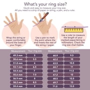 Everly Womens Diamond Sterling Silver Ring