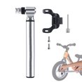 thumbnail image 3 of High Pressure Bike Pump, 300PSI High Pressure Two Way Tire Inflator, Universal Bike Tire Pump Riding Gear, Portable for Basketball, Mountain Bikes, Football, Volleyball, 3 of 9