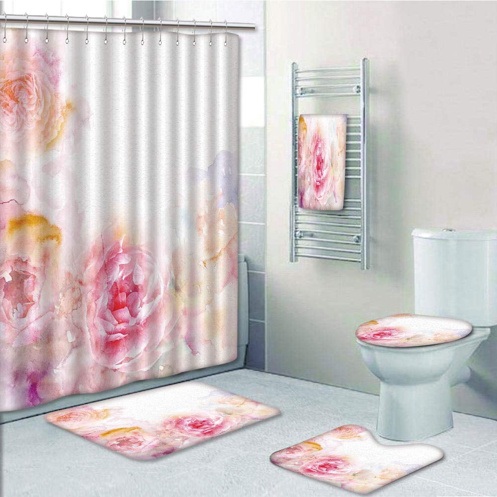 PRTAU Shabby Chic Nature Garden Romantic Victorian Flowers Roses Leaves