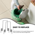 thumbnail image 3 of MOVTOTOP HOMEMAXS 2pcs Storage Bucket Torsional Spring Replacement for Trash Can Lids and Bucket Lid Wire Springs, 3 of 8