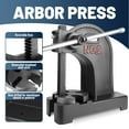 thumbnail image 3 of 8.5in Work Height Manual Press, 2 Ton Manual Arbor Press, Cast Iron Arbor Press for Home Garage Craft Projects, 3 of 7