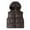 Coffee, variant on REDARER Kids Hooded Puffer Vest, Warm Quilted Sleeveless Jacket for Boys and Girls, Padded Down Outerwear for Winter Activities,Size:5-6 Years
