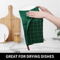 thumbnail image 5 of decorUhome 100% Cotton Terry Kitchen Dish Cloths, Ultra Soft and Absorbent Dish Towels for Kitchen, Perfect for Drying and Washing Dishes, 6 Pack, 12 x 12 Inches, Dark Green, 5 of 8